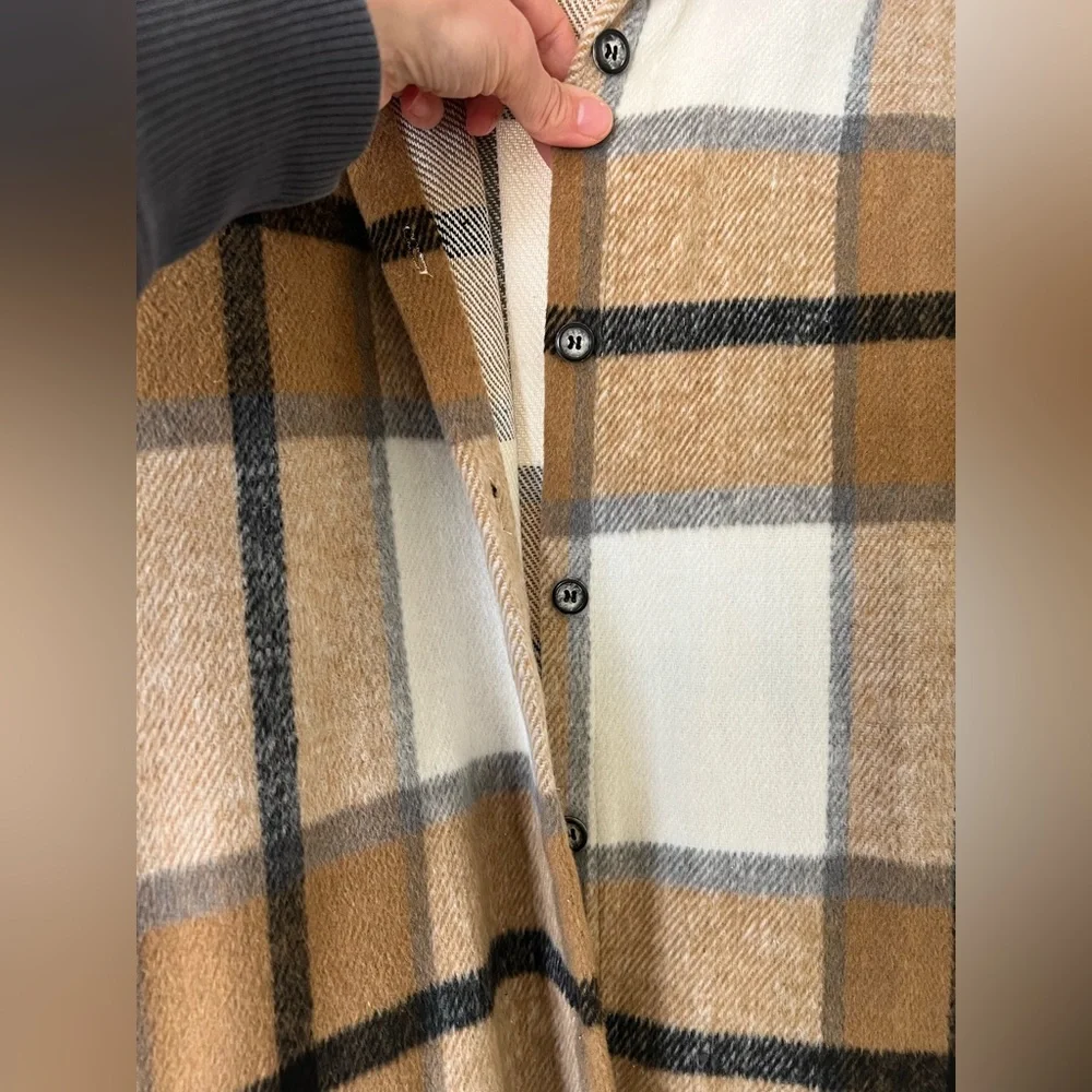 Plaid Shacket - Picture 2 of 4